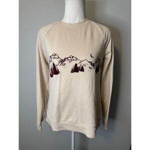 Sonoma Women's Cream Mountain‎ Top Sweater - Small